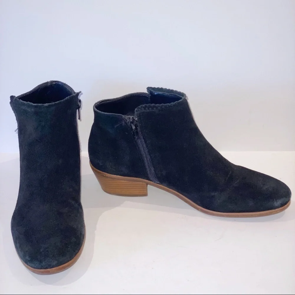Jack Rogers Bailee Black Suede Bootie 8 Officecore Casual Everyday